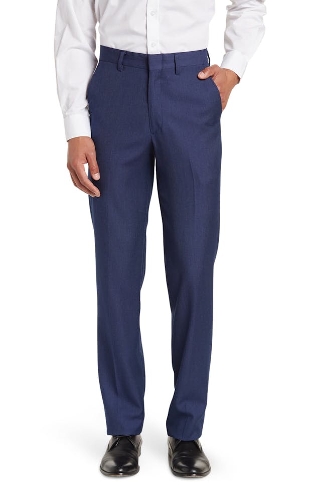 Berle Solid Flat Front Trousers | Nordstrom