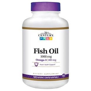 21st Century Enteric Coated Fish Oil 1000mg, Reflux Free | Walgreens
