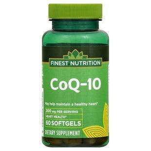Finest Nutrition Co Q-10 200 mg Dietary Supplement Softgels | Walgreens