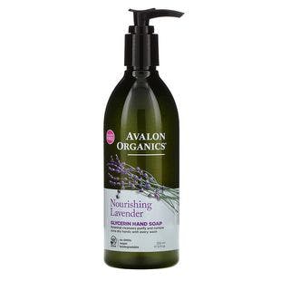 Avalon Organics, Glycerin Hand Soap, Nourishing Lavender, 12 fl oz (355 ml) - iHerb