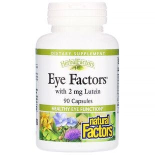 Natural Factors, Eye Factors with 2 mg Lutein, 90 Capsules - iHerb