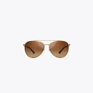 Miller Pilot Sunglasses: Women's Designer Sunglasses & Eyewear | Tory Burch