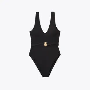 Miller Plunge One-Piece Swimsuit: Women's Swim  | Tory Burch