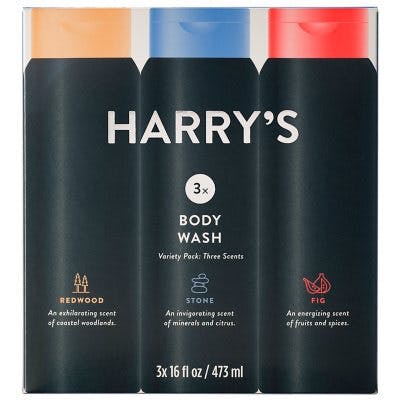 Harry’s Men’s Body Wash, Scent Sampler (16 fl. oz., 3 pk.) - Sam's Club