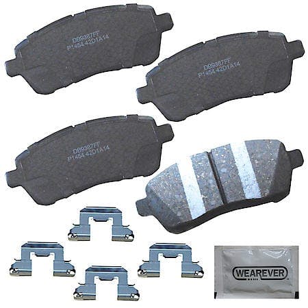 CQ Professional Platinum Ceramic Brake Pads - Front (4-Pad Set) PXD1454H: Advance Auto Parts