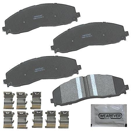 CQ Professional Platinum Semi-Metallic Brake Pads - Front (4-Pad Set) PMD1680H: Advance Auto Parts