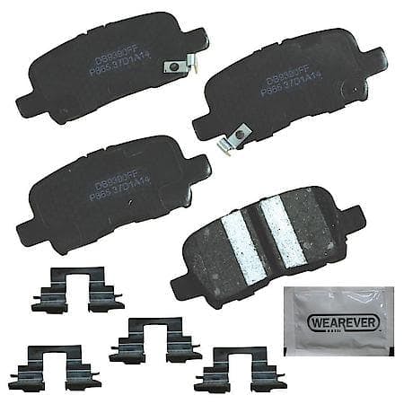 CQ Professional Platinum Ceramic Brake Pads - Rear (4-Pad Set) PXD865H: Advance Auto Parts