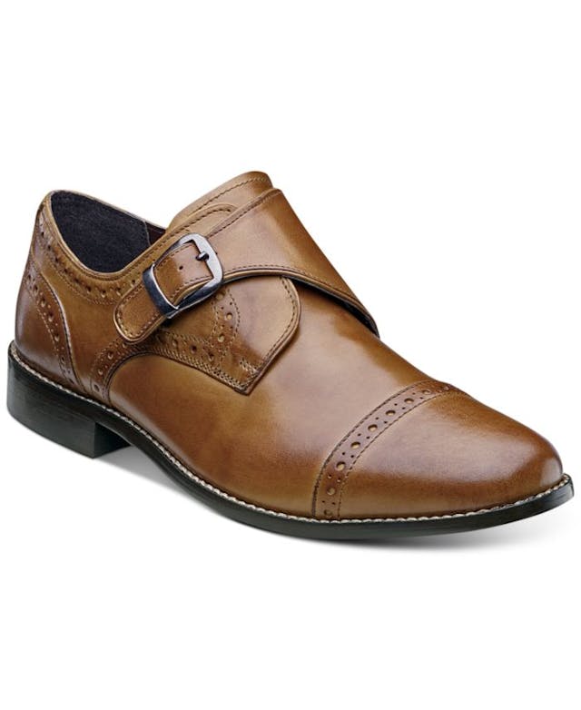 Nunn Bush Men's Newton Brogue Monk Strap Shoes & Reviews - All Men's Shoes - Men - Macy's
