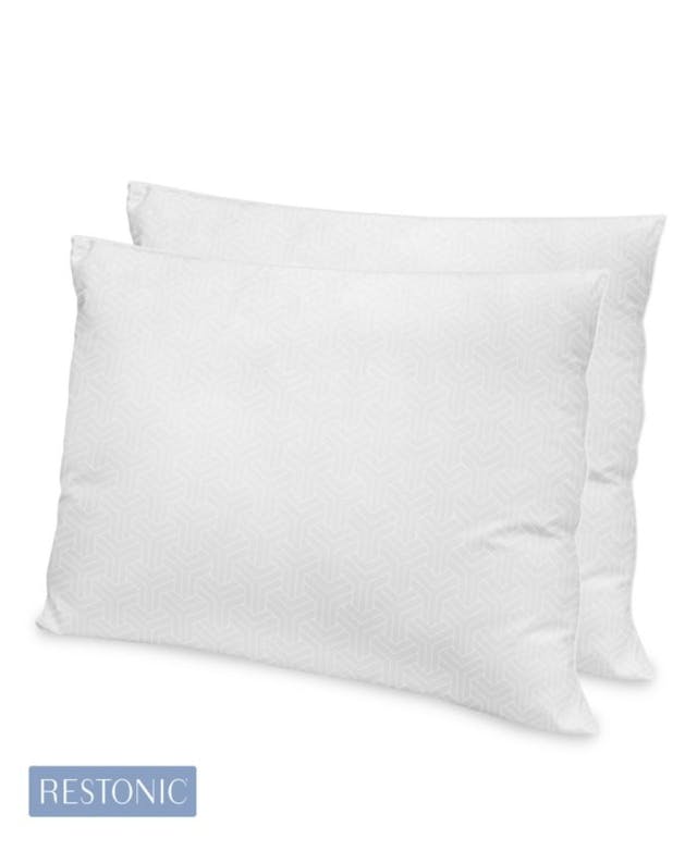Restonic 2 Pack Hotel Quality Gel Fiber Pillow & Reviews - Home - Macy's