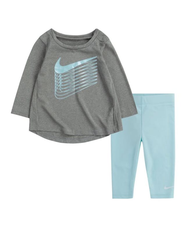 Nike Baby Girls Dri-FIT Top and Leggings Set & Reviews - Sets & Outfits - Kids - Macy's