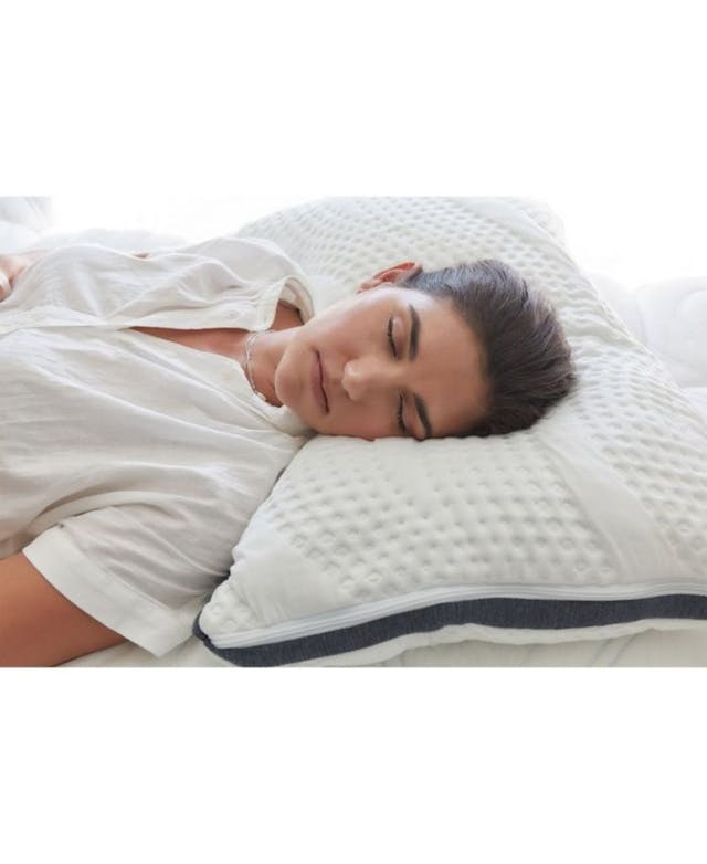 Brentwood Home Oceano Adjustable Comfort Gel Memory Foam 3 Chamber Pillow - Queen Size & Reviews - Pillows - Bed & Bath - Macy's
