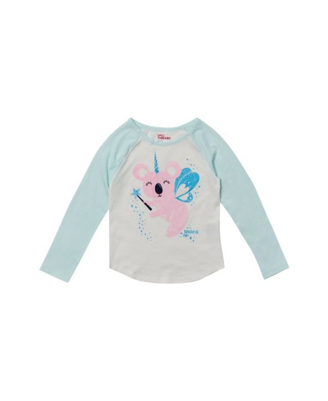 Epic Threads Toddler Girls Long Sleeve Graphic Tee & Reviews - Shirts & Tops - Kids - Macy's