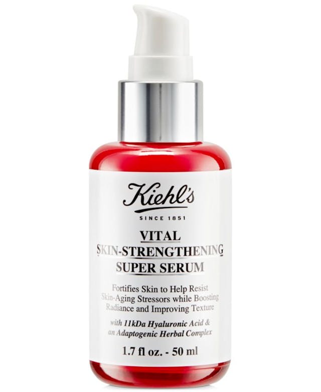 Kiehl's Since 1851 Vital Skin-Strengthening Hyaluronic  Acid Super Serum, 1.7-oz. & Reviews - Skin Care - Beauty - Macy's