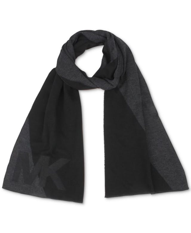 Michael Kors Men's Diagonal Stripe Embroidered Logo Muffler & Reviews - Hats, Gloves & Scarves - Men - Macy's