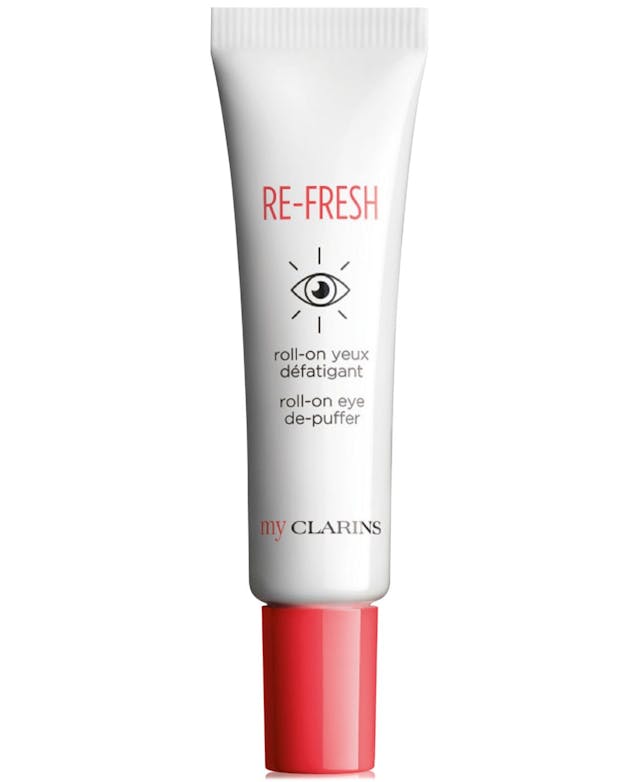 My Clarins Re-Fresh Roll-On Eye De-Puffer, 0.5-oz. & Reviews - Skin Care - Beauty - Macy's