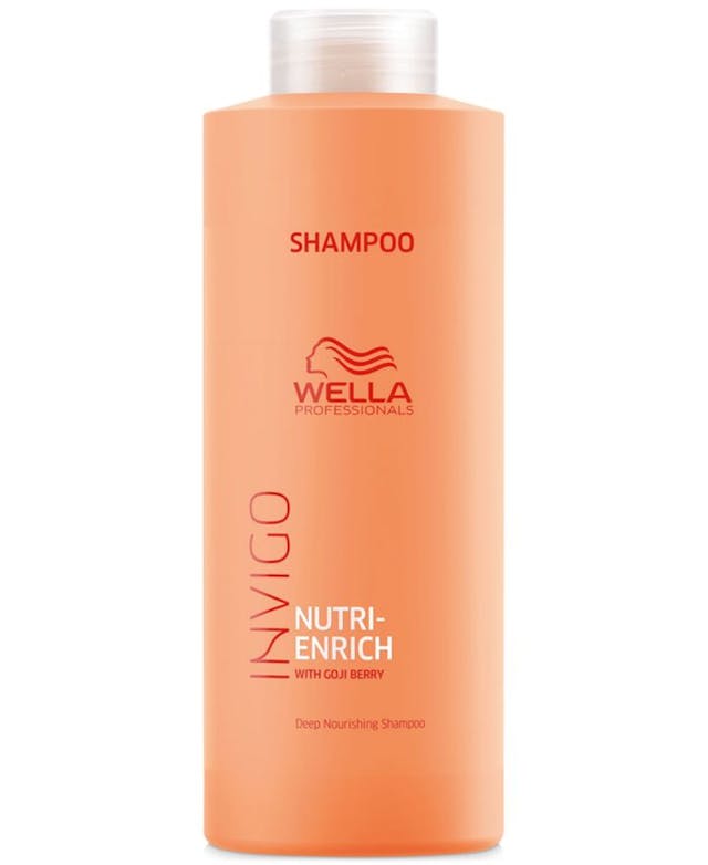 Wella INVIGO Nutri-Enrich Deep Nourishing Shampoo, 33.8-oz., from PUREBEAUTY Salon & Spa & Reviews - Hair Care - Bed & Bath - Macy's