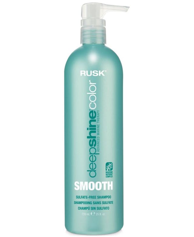 Rusk Deepshine Color Smooth Sulfate-Free Shampoo, 25-oz., from PUREBEAUTY Salon & Spa & Reviews - Hair Care - Bed & Bath - Macy's