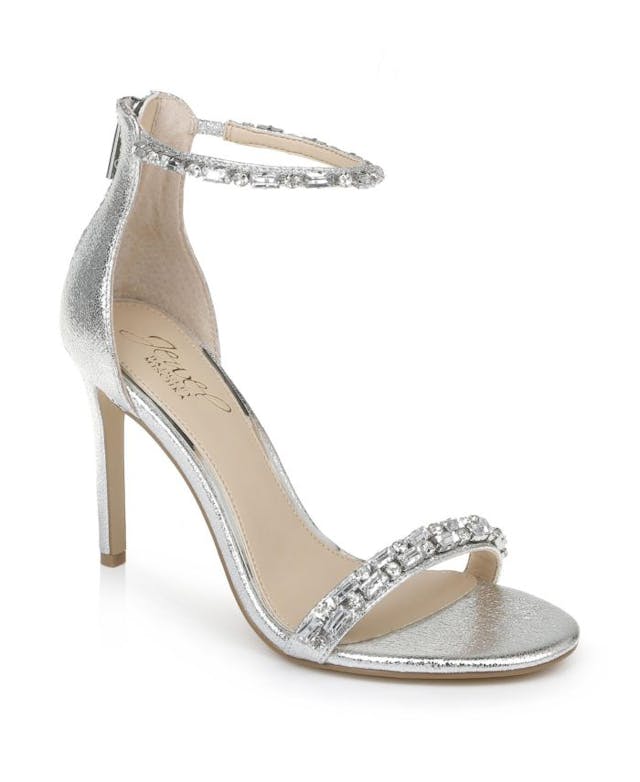 Jewel Badgley Mischka Women's Campbell Embellished High Heel Sandal & Reviews - Evening & Wedding - Shoes - Macy's