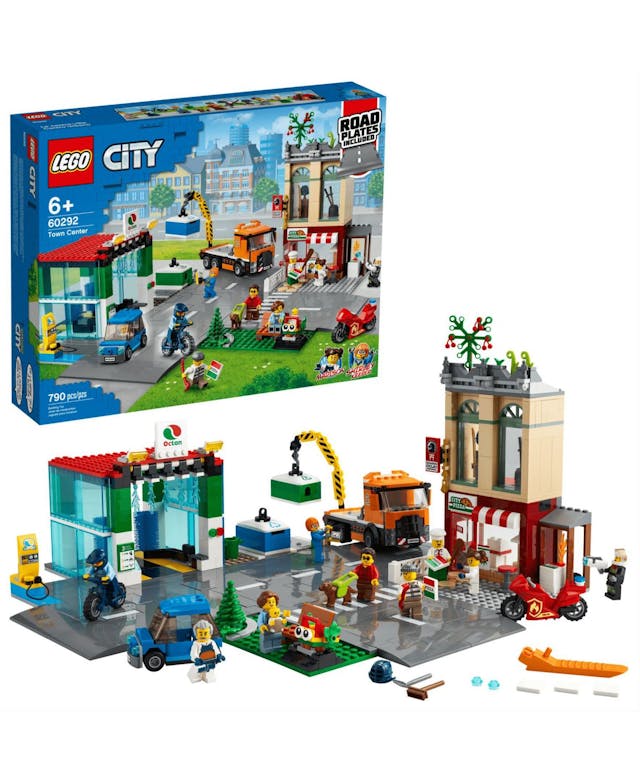 LEGO® Town Center 790 Pieces Toy Set & Reviews - All Toys - Macy's