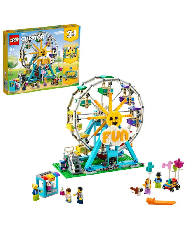 LEGO® Ferris Wheel 1002 Pieces Toy Set & Reviews - All Toys - Macy's