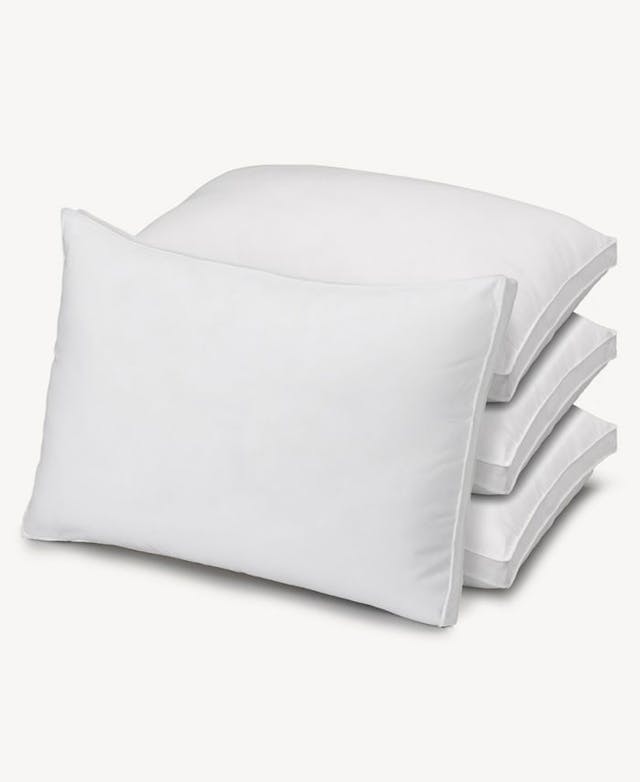 Ella Jayne Soft Plush Gusseted Soft Gel Filled Stomach Sleeper Pillow - Set of Four - King & Reviews - Home - Macy's