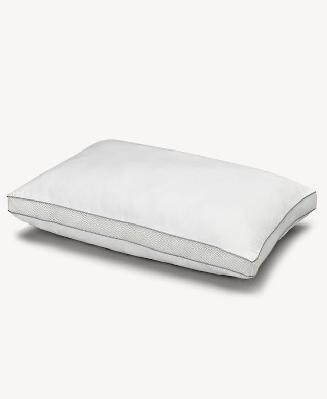 Ella Jayne Memory Fiber Pillow 100% Cotton Luxurious Mesh Gusseted Shell All Sleeper Pillow - King & Reviews - Home - Macy's