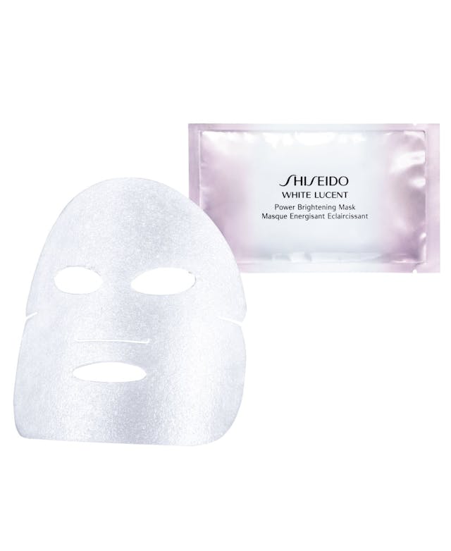Shiseido White Lucent Power Brightening Mask, 6 count & Reviews - Skin Care - Beauty - Macy's