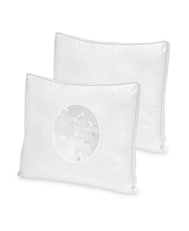 SensorGel Cool Fusion Medium Density Pillow 2 Pack With Cooling Gel Beads & Reviews - Home - Macy's