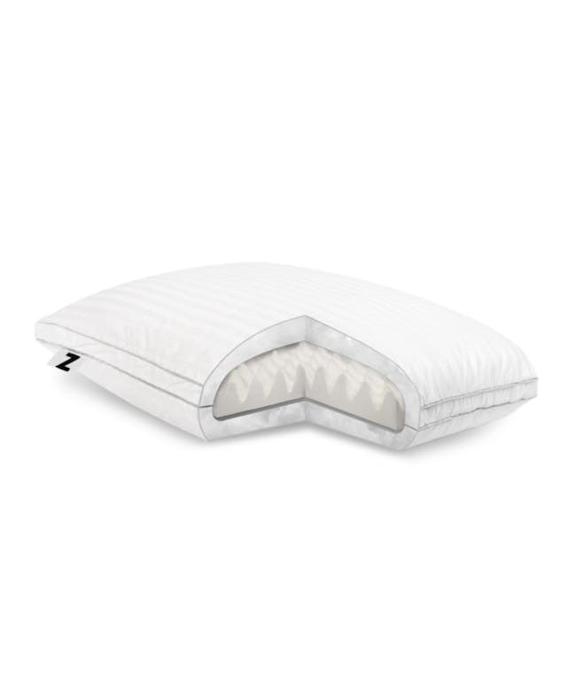 Malouf Z Convolution Gelled Microfiber Pillow - Queen & Reviews - Pillows - Bed & Bath - Macy's
