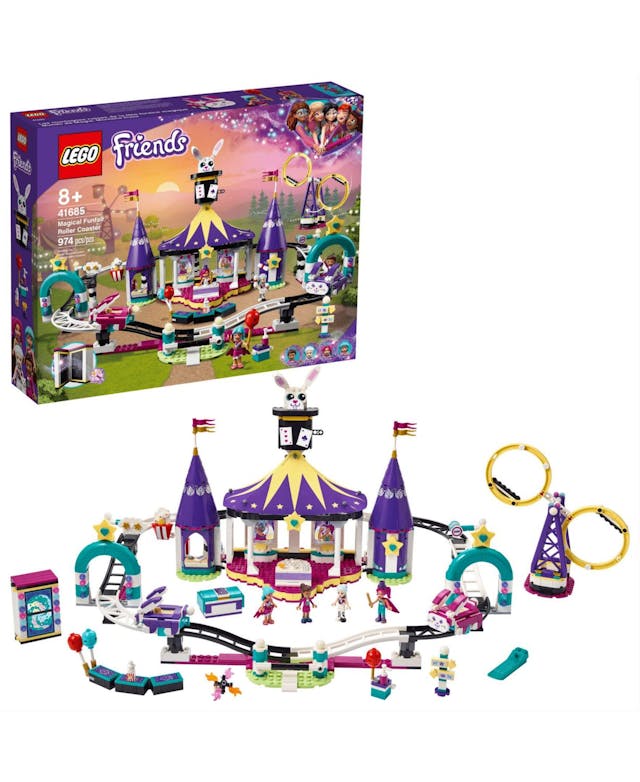 LEGO® Magical Funfair Roller Coaster 974 Pieces Toy Set & Reviews - All Toys - Macy's