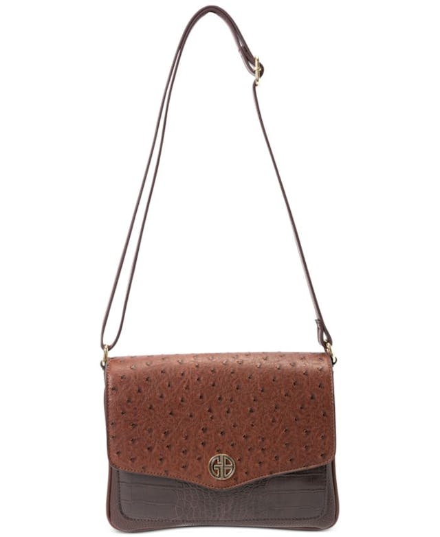 Giani Bernini Women's Croc Colorblock Crossbody Handbag & Reviews - Handbags & Accessories - Macy's