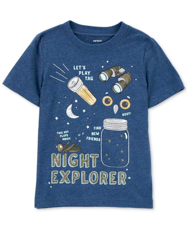 Carter's Toddler Boys Explorer-Graphic T-Shirt  & Reviews - Shirts & Tops - Kids - Macy's