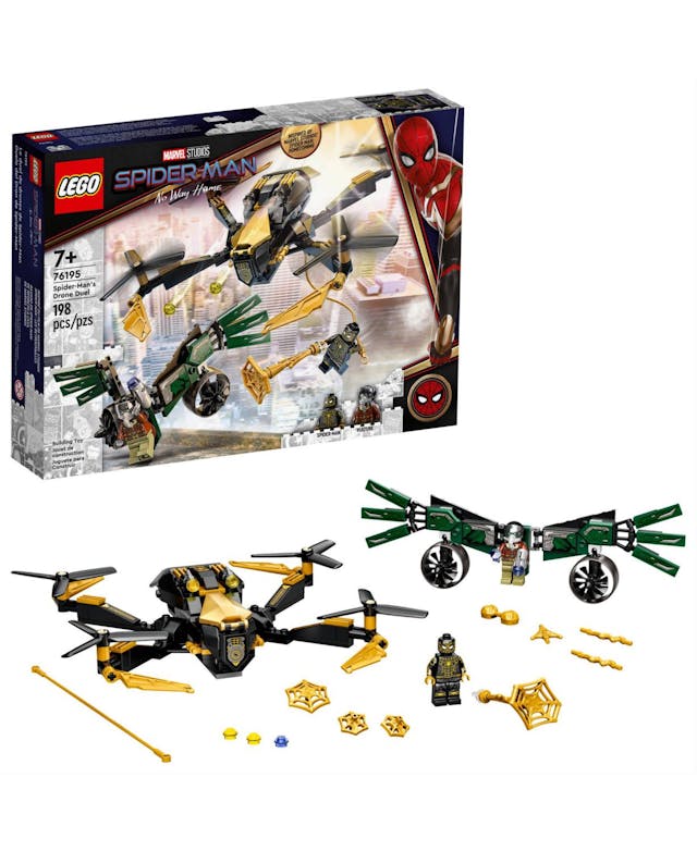 LEGO® Spider-Man's Drone Duel 198 Pieces Toy Set & Reviews - All Toys - Macy's