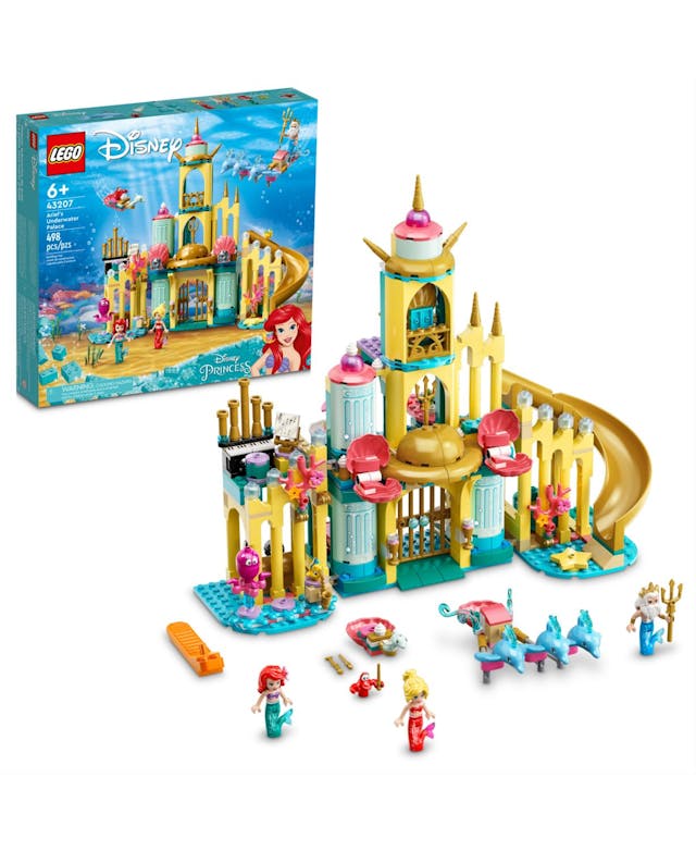 LEGO® Ariel's Underwater Palace Set, 498 Pieces & Reviews - All Toys - Macy's