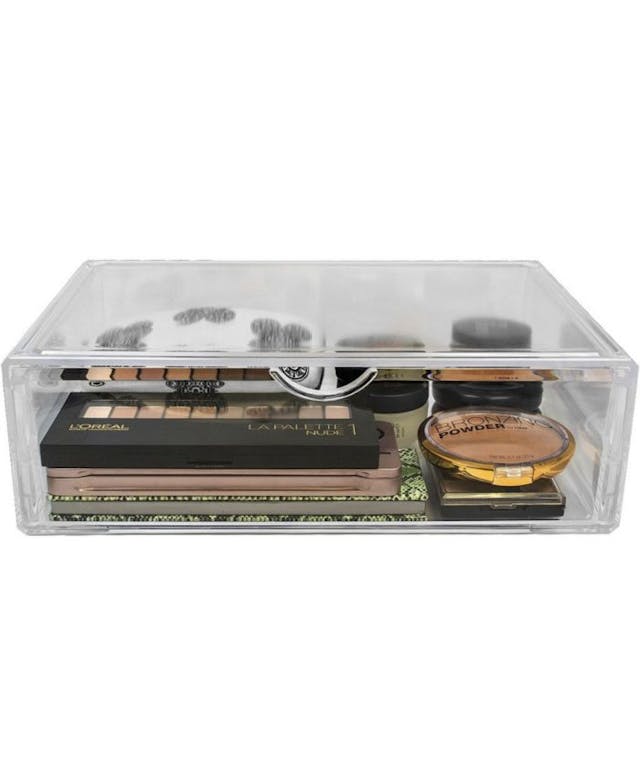 Sorbus Acrylic Cosmetics Makeup Organizer Storage Case - Holder Display with Slanted Front Open Lid & Reviews - Home - Macy's