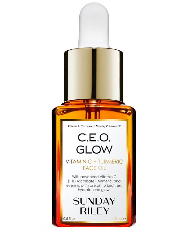 Sunday Riley C.E.O. Glow Vitamin C + Turmeric Face Oil, 0.5-oz. & Reviews - Skin Care - Beauty - Macy's