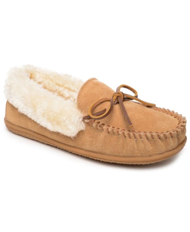 Minnetonka Women's Camp Collar Moccasin Slipper & Reviews - Slippers - Shoes - Macy's