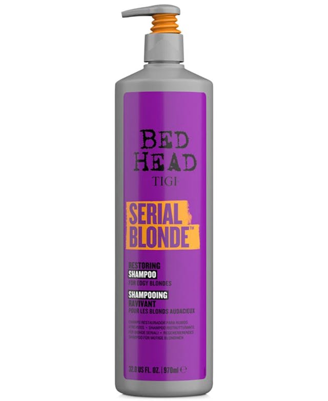 Tigi Bed Head Serial Blonde Restoring Shampoo, 32.8-oz., from PUREBEAUTY Salon & Spa & Reviews - Hair Care - Bed & Bath - Macy's