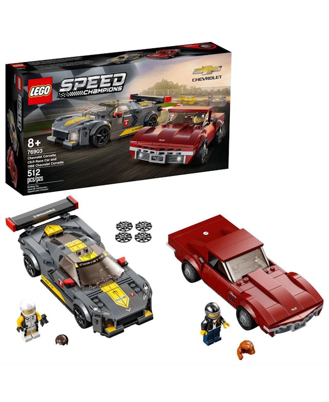 LEGO® Chevrolet Corvette C8 R Race Car 512 Pieces Toy Set & Reviews - All Toys - Macy's