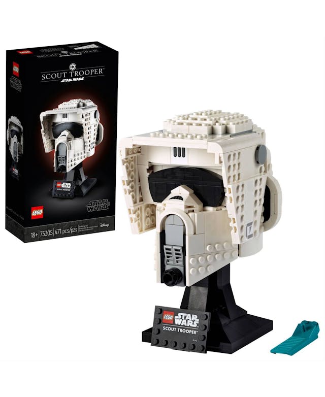 LEGO® Scout Trooper Helmet 471 Pieces Toy Set & Reviews - All Toys - Macy's