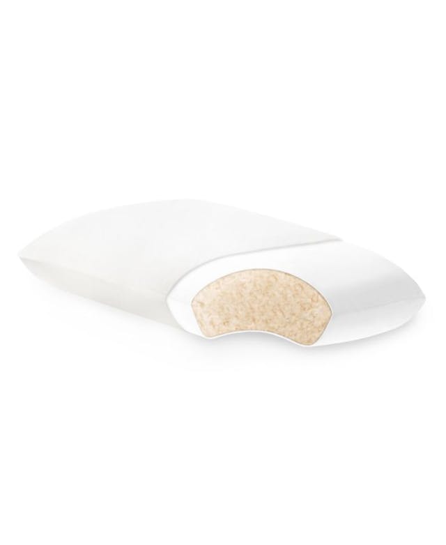 Malouf Z Shredded Latex Queen Pillow with Bamboo Cover  & Reviews - Pillows - Bed & Bath - Macy's