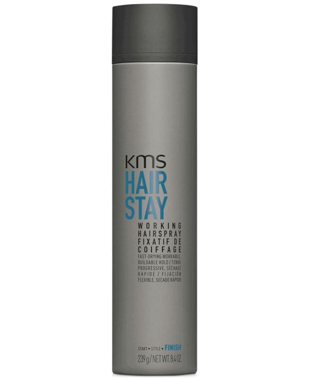 KMS Hair Stay Working Hairspray, 8.4-oz., from PUREBEAUTY Salon & Spa & Reviews - Hair Care - Bed & Bath - Macy's