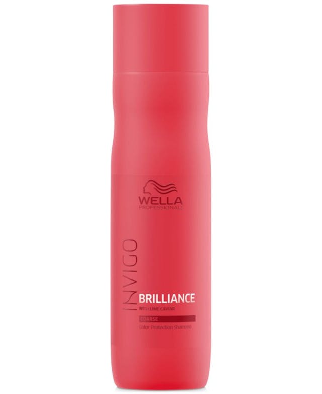 Wella INVIGO Brilliance Color Protection Shampoo For Coarse Hair, 10.1-oz., from PUREBEAUTY Salon & Spa & Reviews - Hair Care - Bed & Bath - Macy's