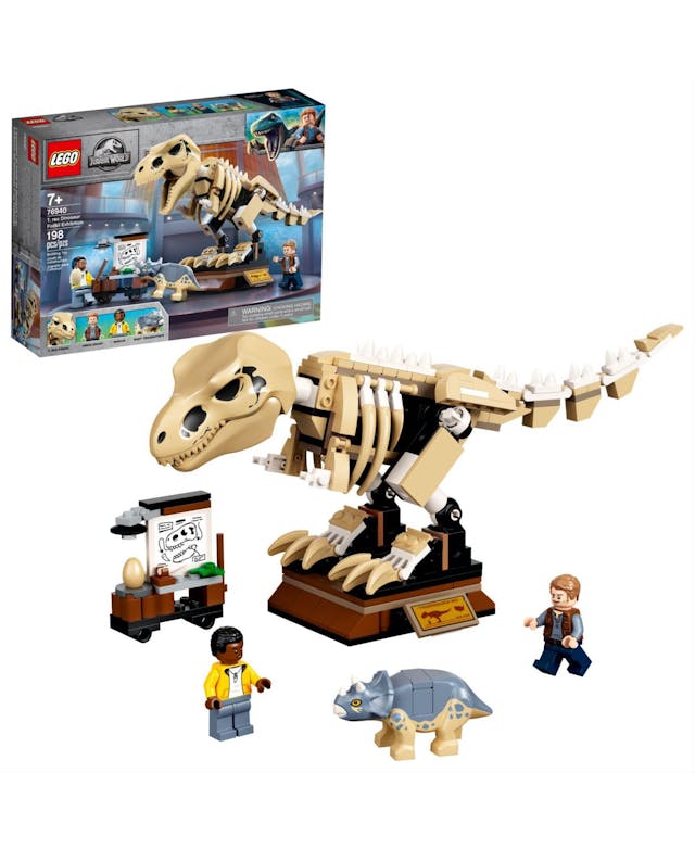 LEGO® T. rex Dinosaur Fossil Exhibition 198 Pieces Toy Set & Reviews - All Toys - Macy's