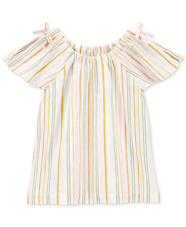 Carter's Toddler Girls Stripe-Print Shirt & Reviews - Shirts & Tops - Kids - Macy's