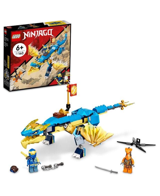 LEGO® Ninjago Jay's Thunder Dragon Evo Building Kit Play Set, with Ninjago Jay and a Snake Toy, 140 Pieces & Reviews - All Toys - Macy's