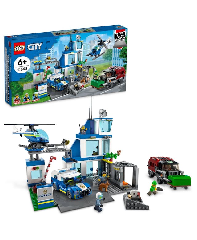 LEGO® City Police Station Building Kit, 668 Pieces & Reviews - All Toys - Macy's