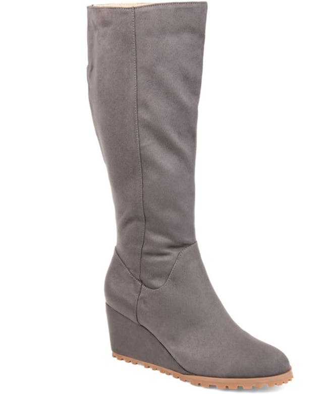 Journee Collection Women's Comfort Extra Wide Calf Parker Boot & Reviews - Boots - Shoes - Macy's