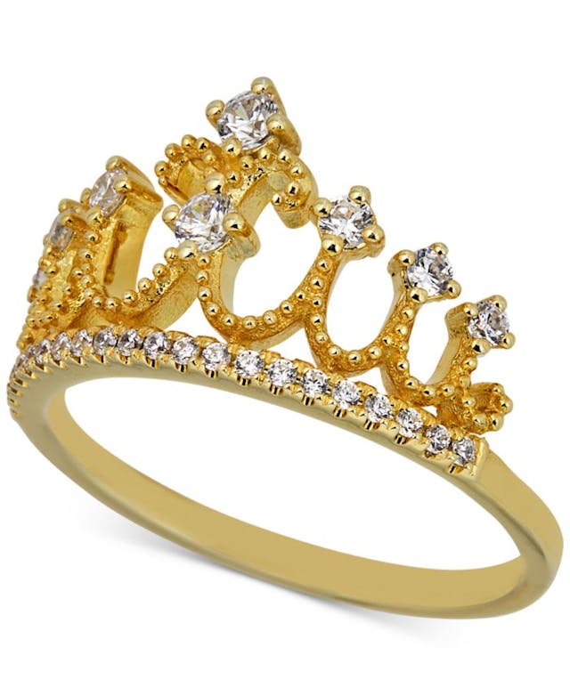 Macy's Diamond Tiara Ring (1/3 ct. t.w.) in 14k Gold & Reviews - Rings - Jewelry & Watches - Macy's