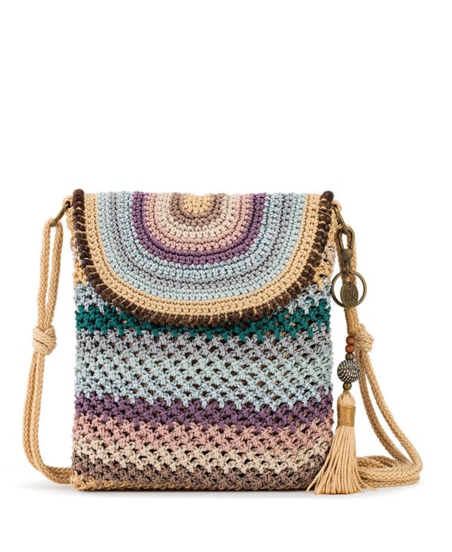 The Sak Sayulita Crochet Flap Crossbody & Reviews - Handbags & Accessories - Macy's